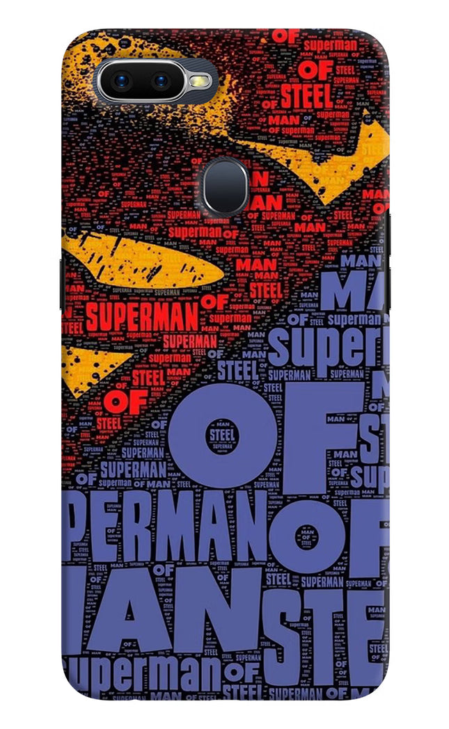 Superman Oppo F9/F9 Pro Hard Case Back Cover by Casekaro