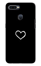 Heart Oppo F9/F9 Pro Hard Case Back Cover by Casekaro