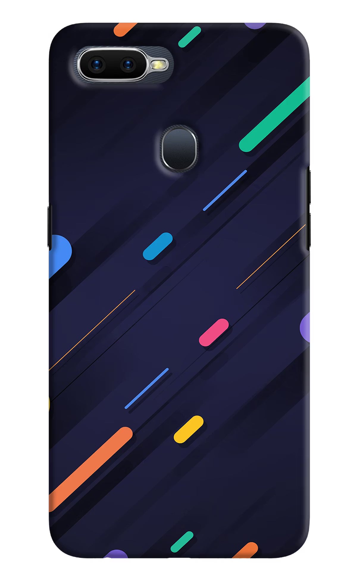 Abstract Design Oppo F9/F9 Pro Hard Case Back Cover by Casekaro