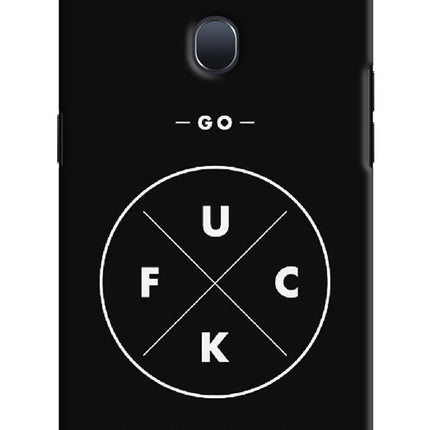 Go Fuck Yourself Oppo F9/F9 Pro Hard Case Back Cover by Casekaro