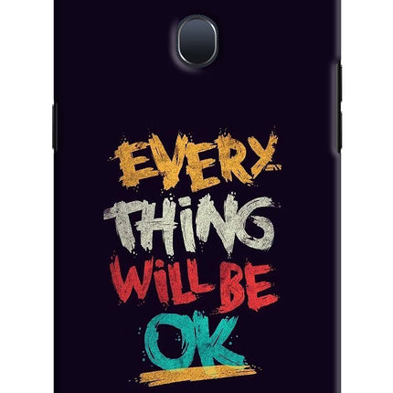 Everything Will Be Ok Oppo F9/F9 Pro Hard Case Back Cover by Casekaro