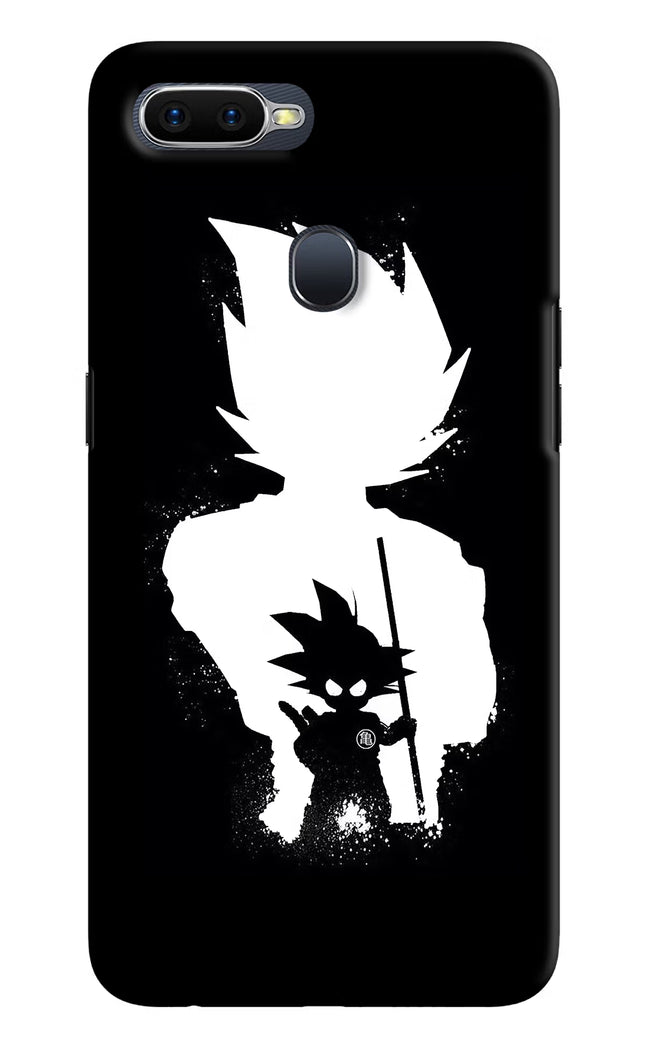 Goku Shadow Oppo F9/F9 Pro Hard Case Back Cover by Casekaro
