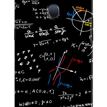 Mathematics Formula Oppo F9/F9 Pro Hard Case Back Cover by Casekaro
