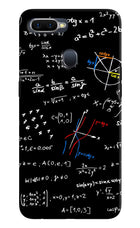 Mathematics Formula Oppo F9/F9 Pro Hard Case Back Cover by Casekaro