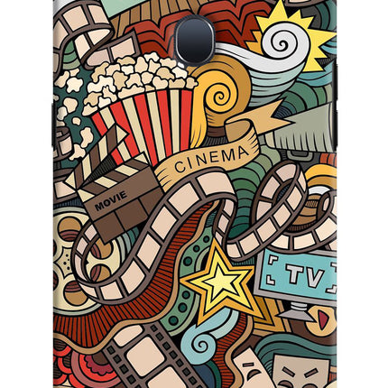 Cinema Abstract Oppo F9/F9 Pro Hard Case Back Cover by Casekaro