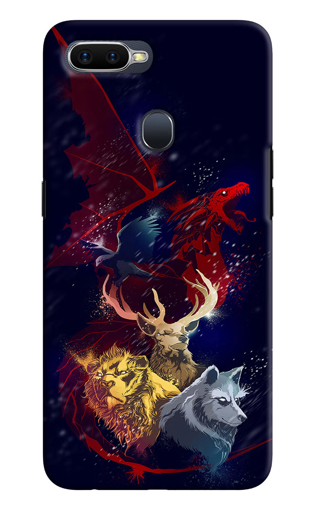 Game Of Thrones Oppo F9/F9 Pro Hard Case Back Cover by Casekaro