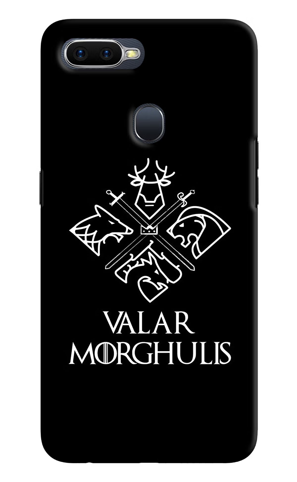 Valar Morghulis | Game Of Thrones Oppo F9/F9 Pro Hard Case Back Cover by Casekaro