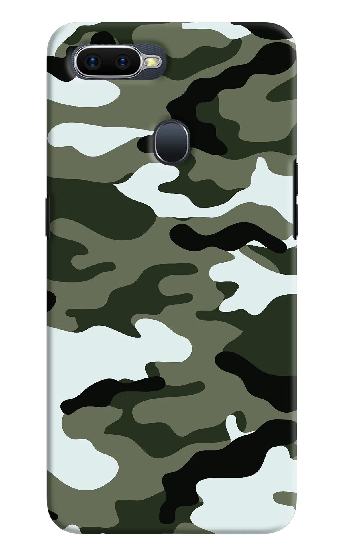 Camouflage Oppo F9/F9 Pro Hard Case Back Cover by Casekaro