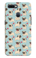 Pug Dog Oppo F9/F9 Pro Hard Case Back Cover by Casekaro