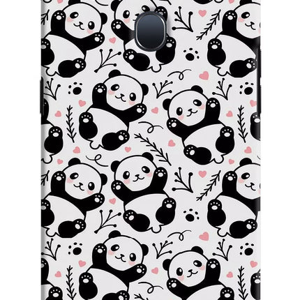 Cute Panda Oppo F9/F9 Pro Hard Case Back Cover by Casekaro
