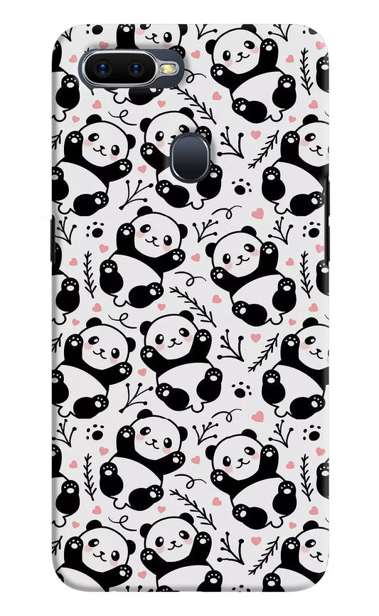 Cute Panda Oppo F9/F9 Pro Hard Case Back Cover by Casekaro