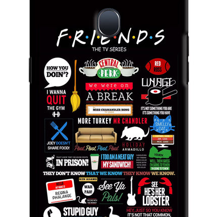 FRIENDS Oppo F9/F9 Pro Hard Case Back Cover by Casekaro