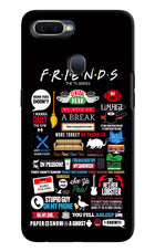 FRIENDS Oppo F9/F9 Pro Hard Case Back Cover by Casekaro