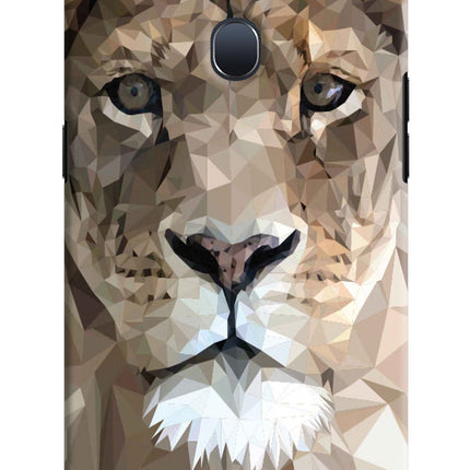 Lion Art Oppo F9/F9 Pro Hard Case Back Cover by Casekaro