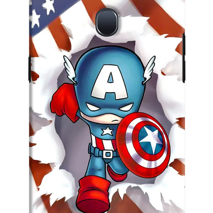Captain America Oppo F9/F9 Pro Hard Case Back Cover by Casekaro
