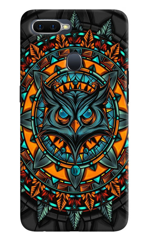 Angry Owl Art Oppo F9/F9 Pro Back Cover