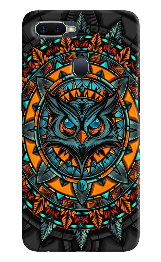 Angry Owl Art Oppo F9/F9 Pro Hard Case Back Cover by Casekaro