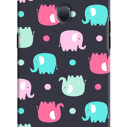 Elephants Oppo F9/F9 Pro Hard Case Back Cover by Casekaro