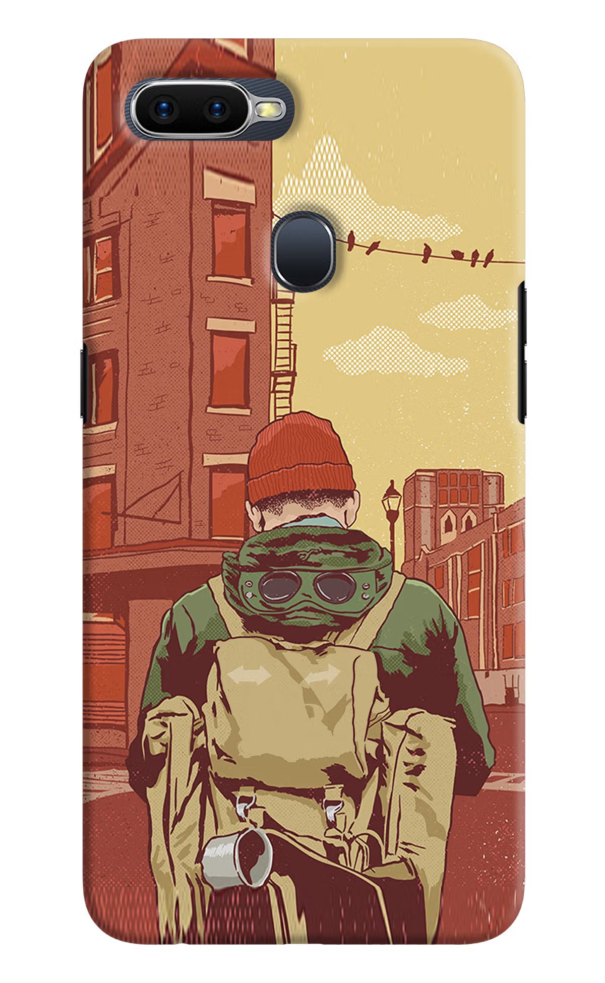 Adventurous Oppo F9/F9 Pro Hard Case Back Cover by Casekaro