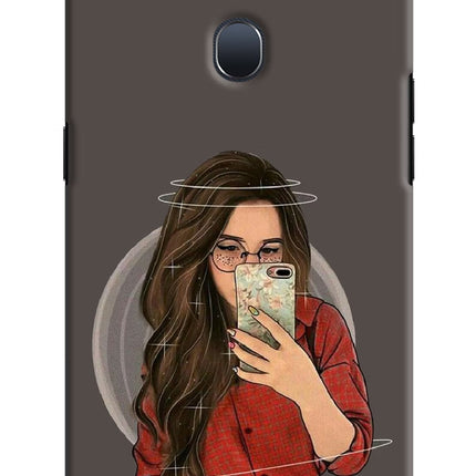 Selfie Queen Oppo F9/F9 Pro Hard Case Back Cover by Casekaro