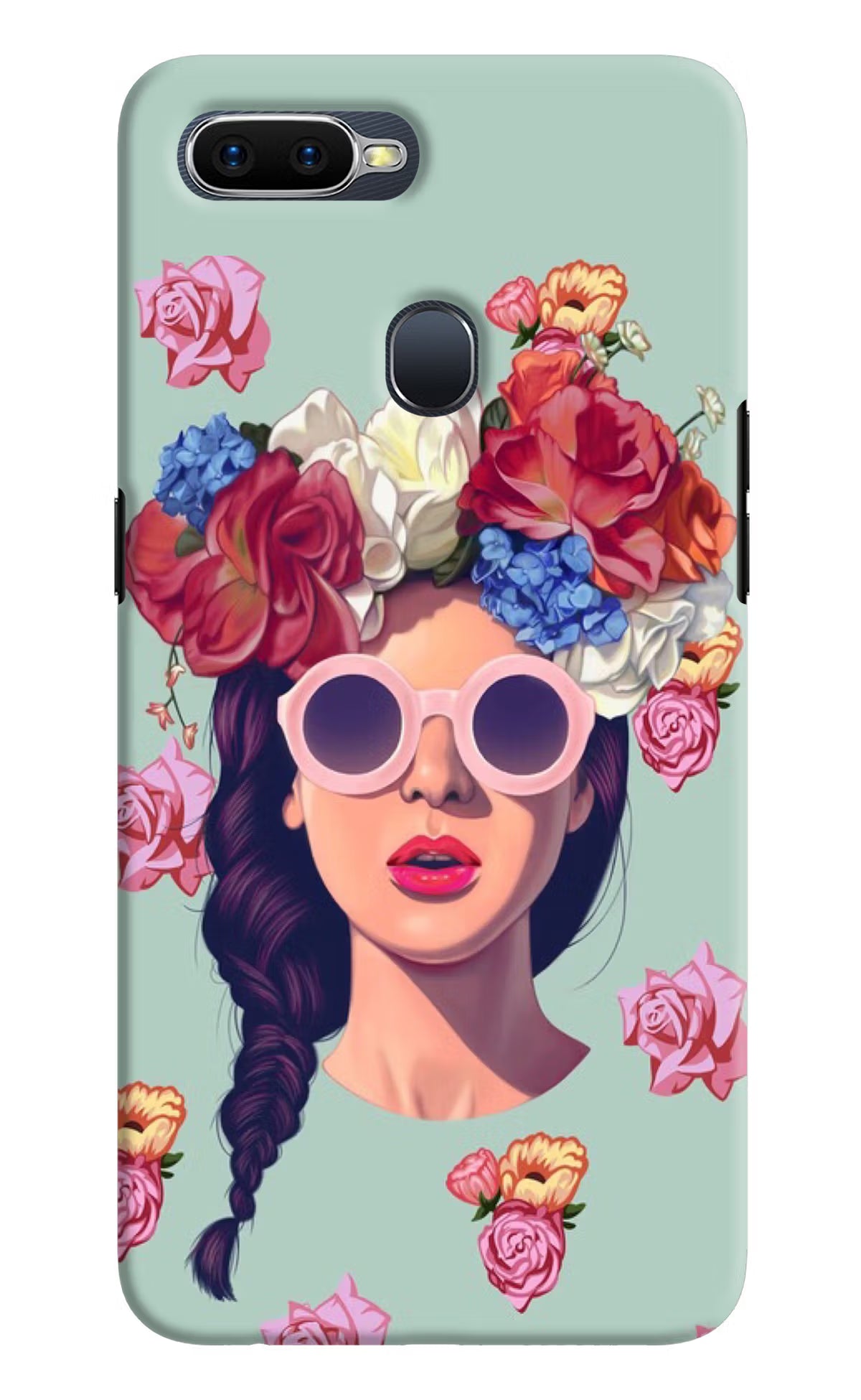 Pretty Girl Oppo F9/F9 Pro Hard Case Back Cover by Casekaro
