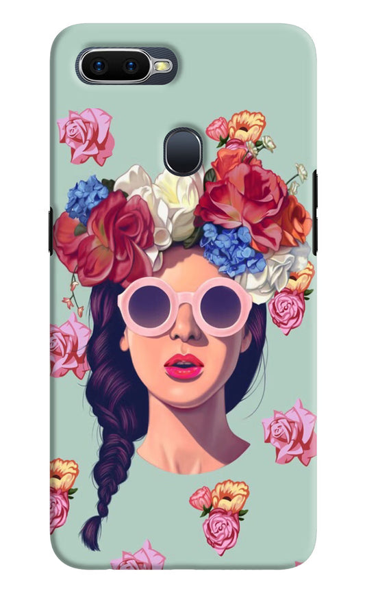 Pretty Girl Oppo F9/F9 Pro Hard Case Back Cover by Casekaro