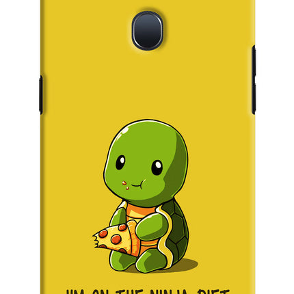 I'm on Ninja Diet Oppo F9/F9 Pro Hard Case Back Cover by Casekaro