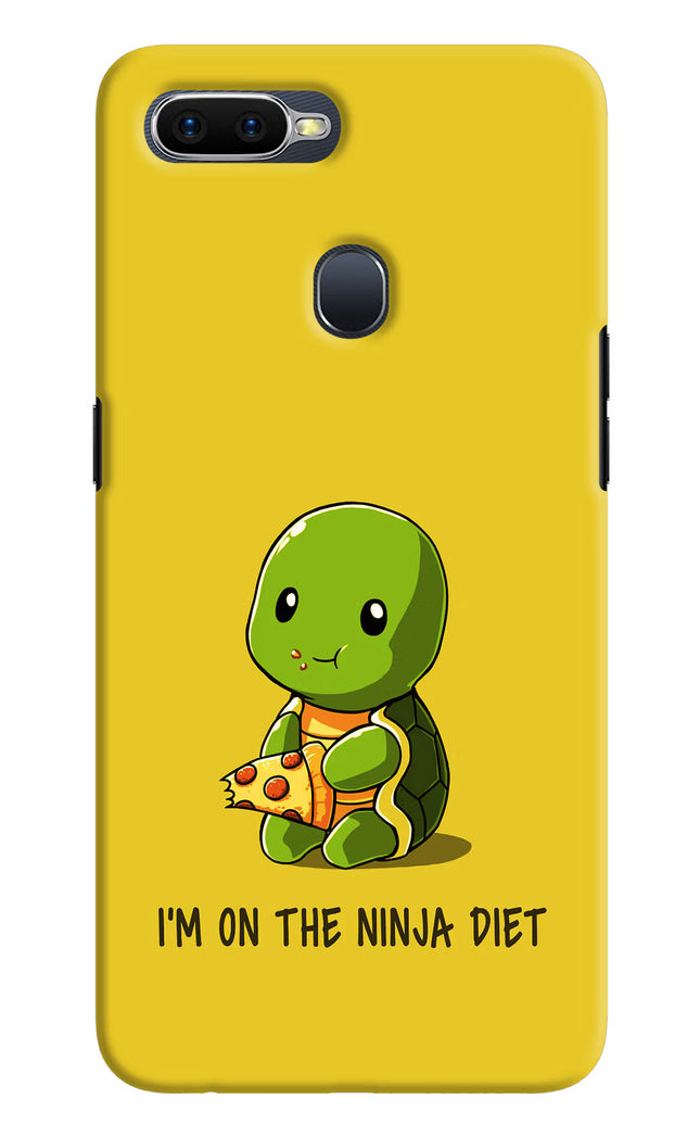 I'm on Ninja Diet Oppo F9/F9 Pro Hard Case Back Cover by Casekaro