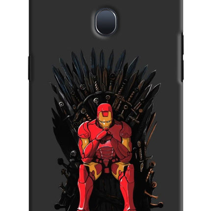 Ironman Throne Oppo F9/F9 Pro Hard Case Back Cover by Casekaro