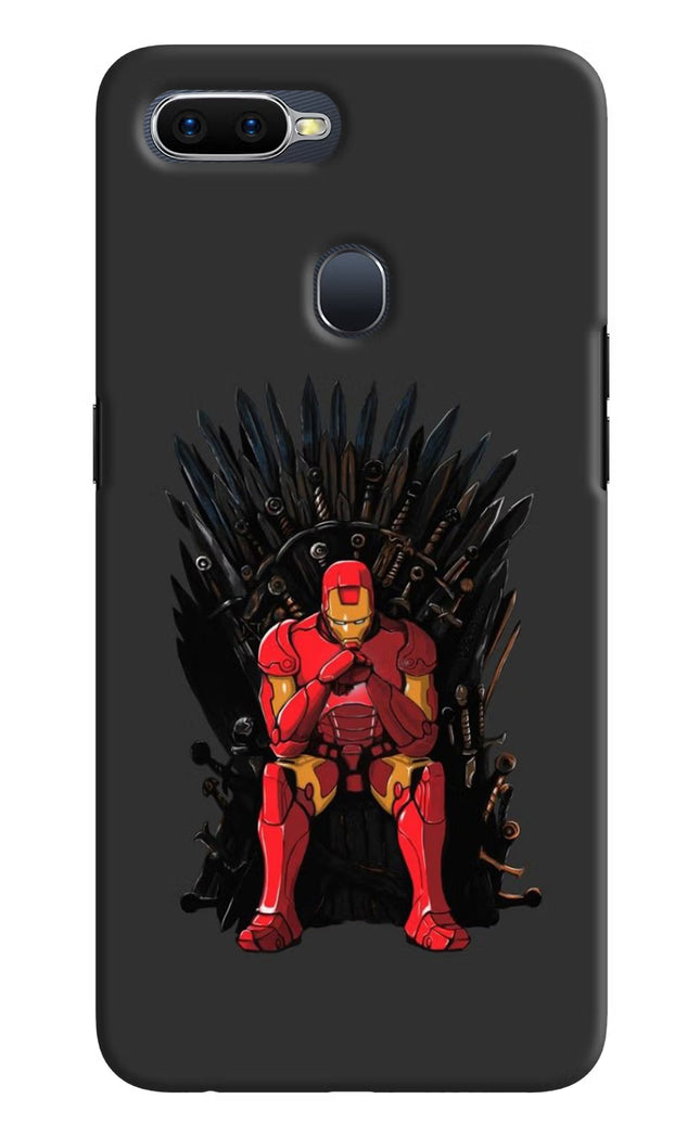 Ironman Throne Oppo F9/F9 Pro Hard Case Back Cover by Casekaro
