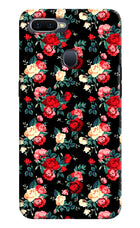 Rose Pattern Oppo F9/F9 Pro Hard Case Back Cover by Casekaro