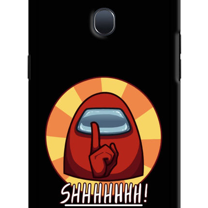 Among Us Shhh! Oppo F9/F9 Pro Hard Case Back Cover by Casekaro