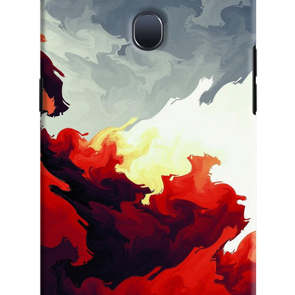 Fire Cloud Oppo F9/F9 Pro Hard Case Back Cover by Casekaro
