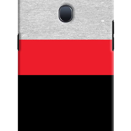 Tri Color Pattern Oppo F9/F9 Pro Hard Case Back Cover by Casekaro