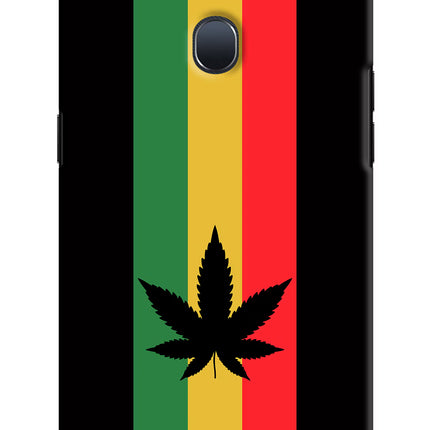 Weed Flag Oppo F9/F9 Pro Hard Case Back Cover by Casekaro