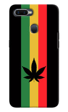 Weed Flag Oppo F9/F9 Pro Hard Case Back Cover by Casekaro