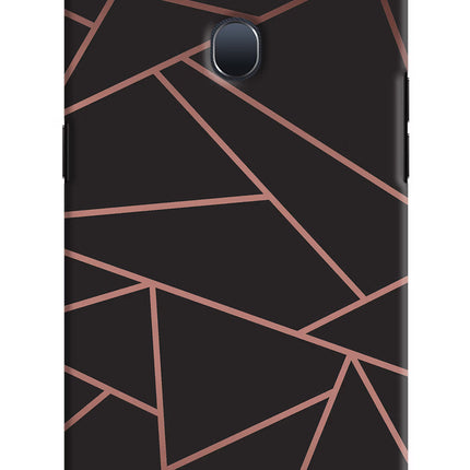 Geometric Pattern Oppo F9/F9 Pro Hard Case Back Cover by Casekaro