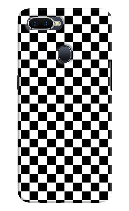 Chess Board Oppo F9/F9 Pro Hard Case Back Cover by Casekaro