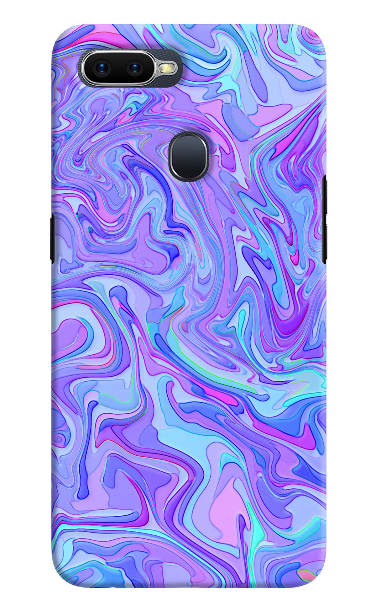Glitter Oppo F9/F9 Pro Hard Case Back Cover by Casekaro