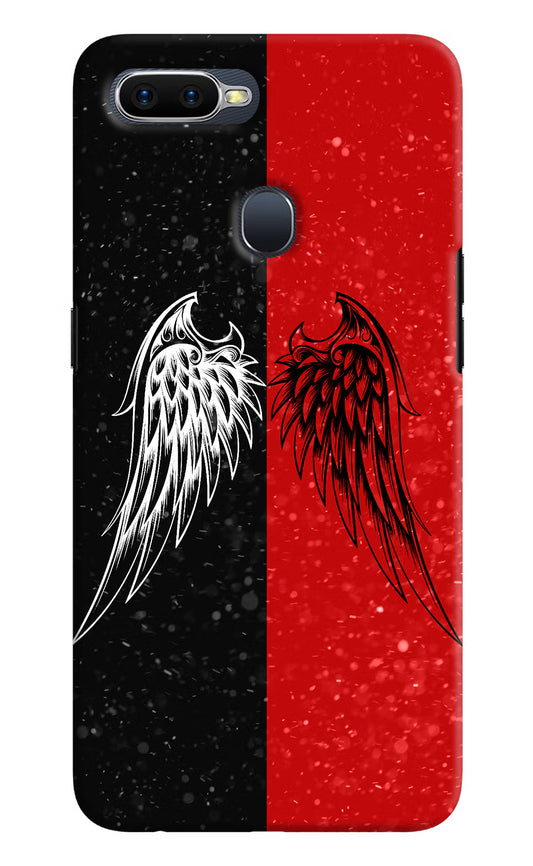 Wings Oppo F9/F9 Pro Hard Case Back Cover by Casekaro