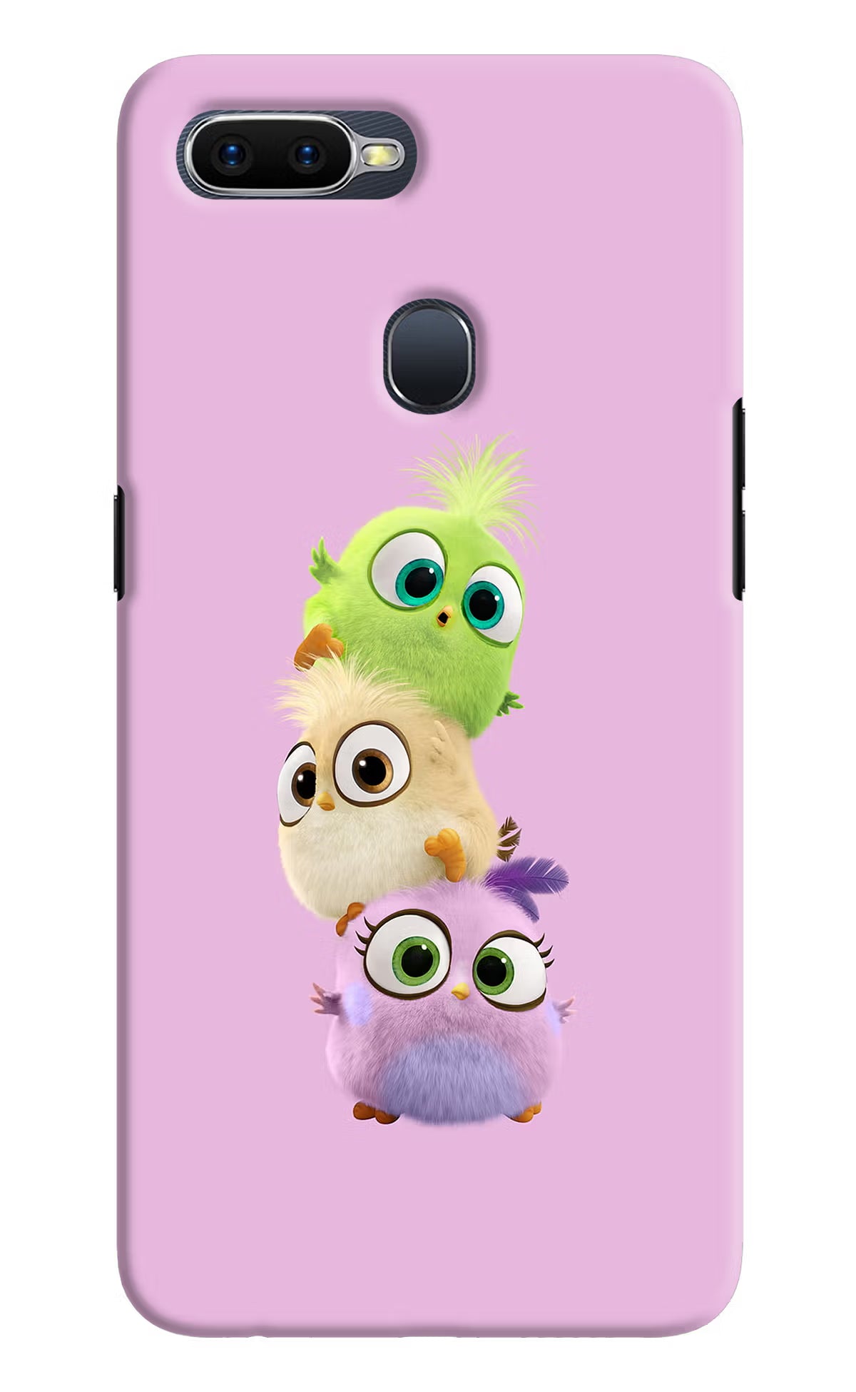 Cute Little Birds Oppo F9/F9 Pro Hard Case Back Cover by Casekaro