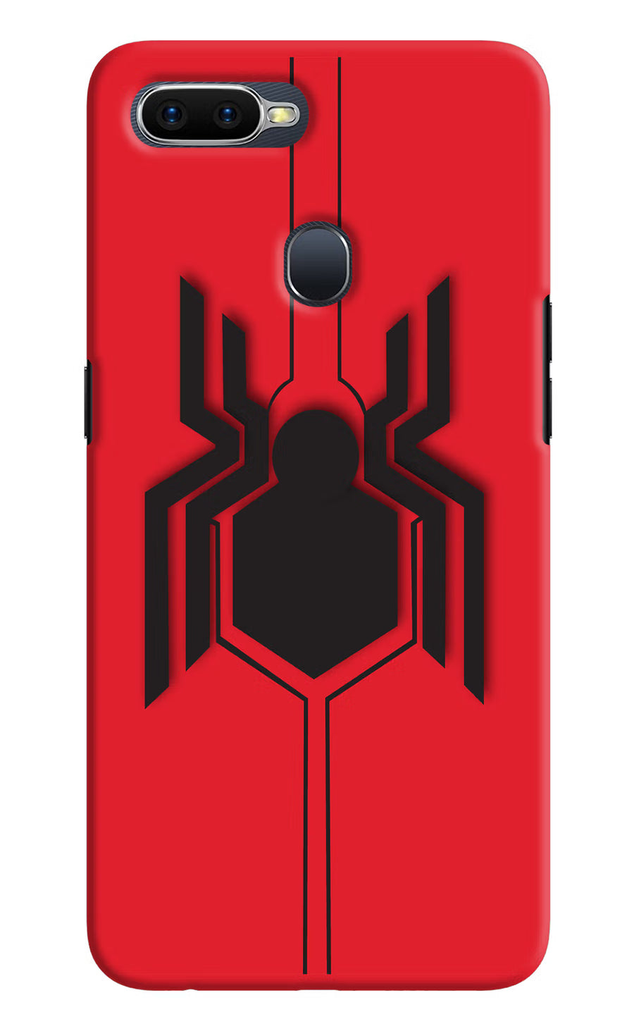 Spider Oppo F9/F9 Pro Back Cover, Hard case