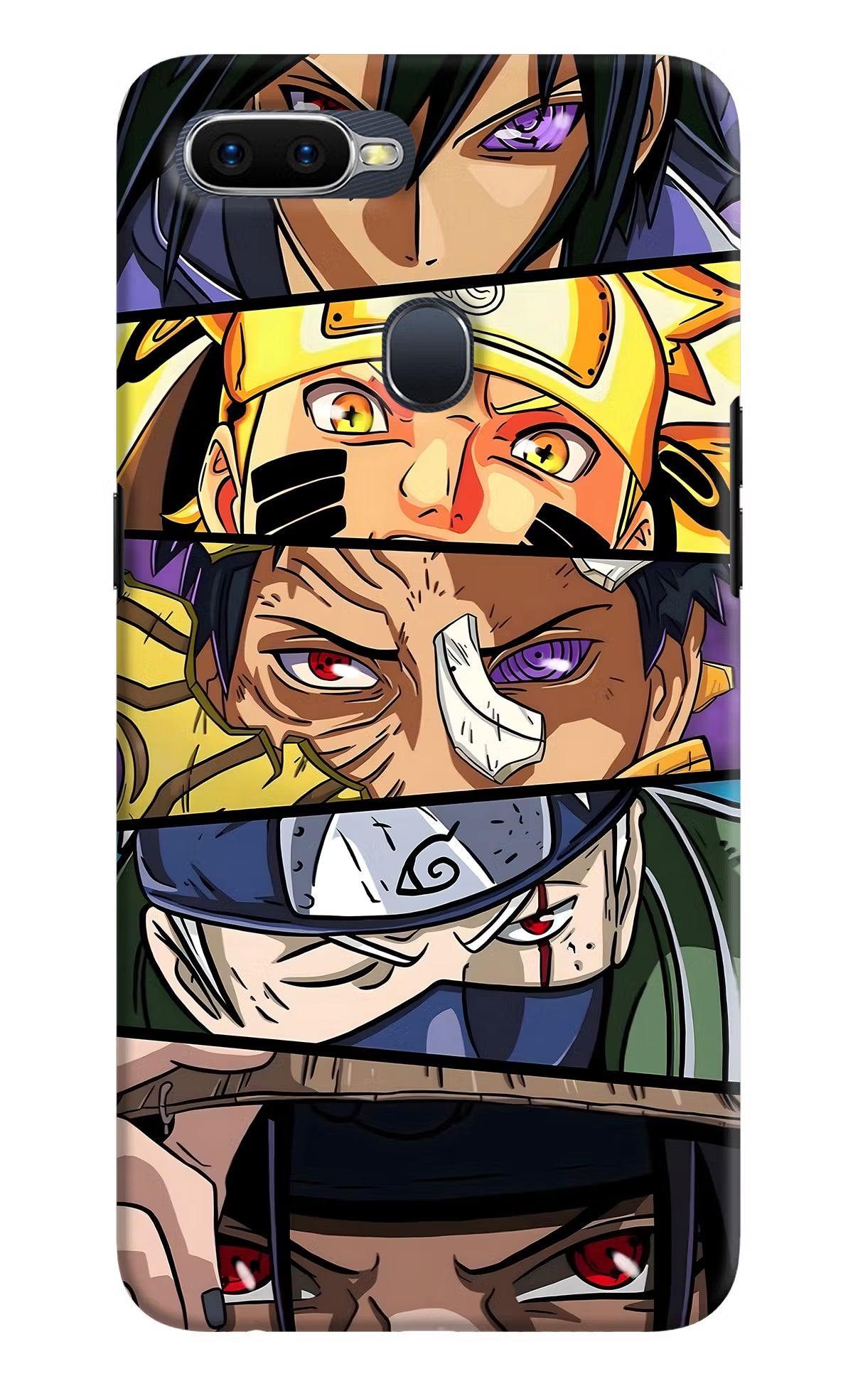 Naruto Character Oppo F9/F9 Pro Hard Case Back Cover by Casekaro
