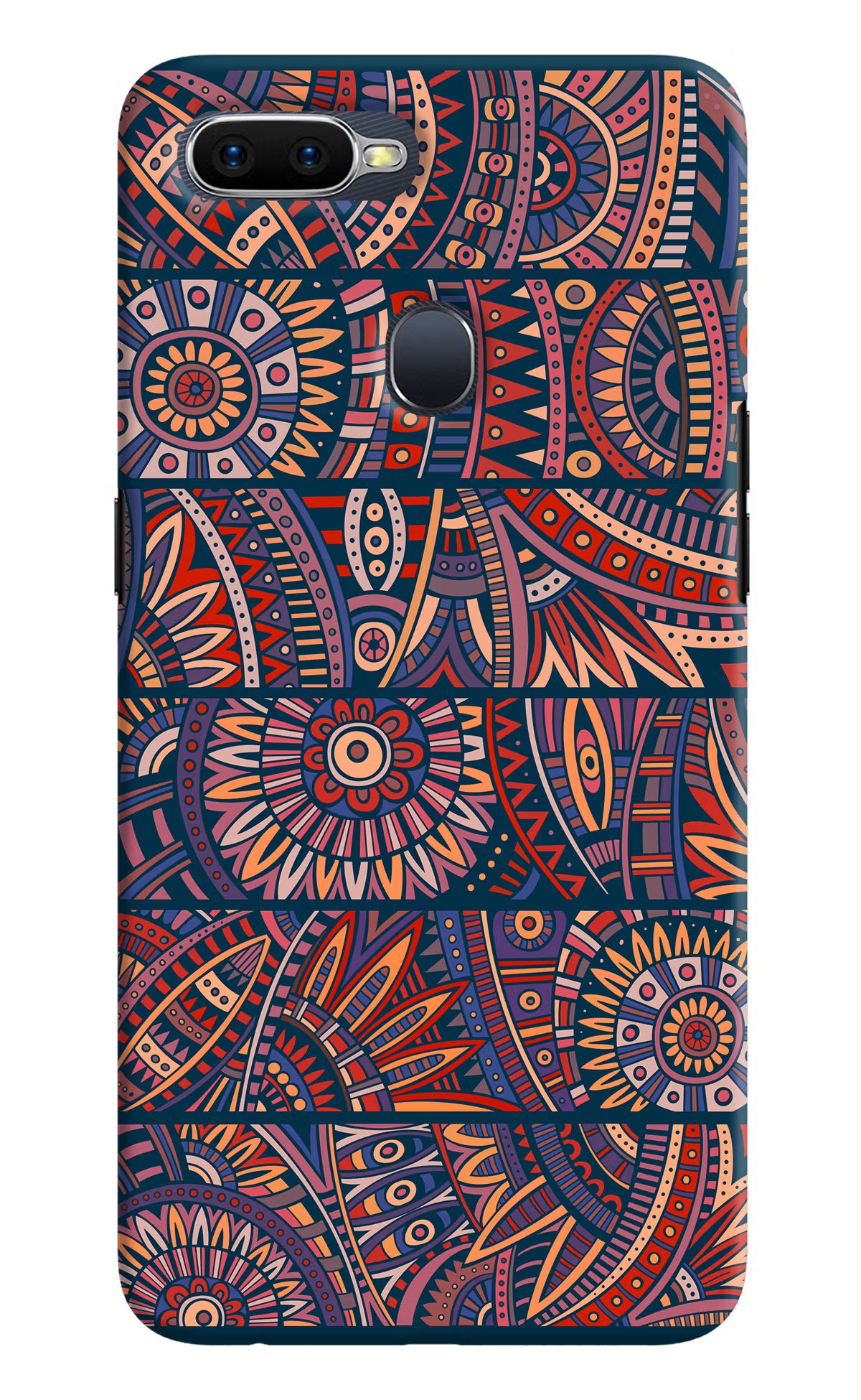 African Culture Design Oppo F9/F9 Pro Hard Case Back Cover by Casekaro