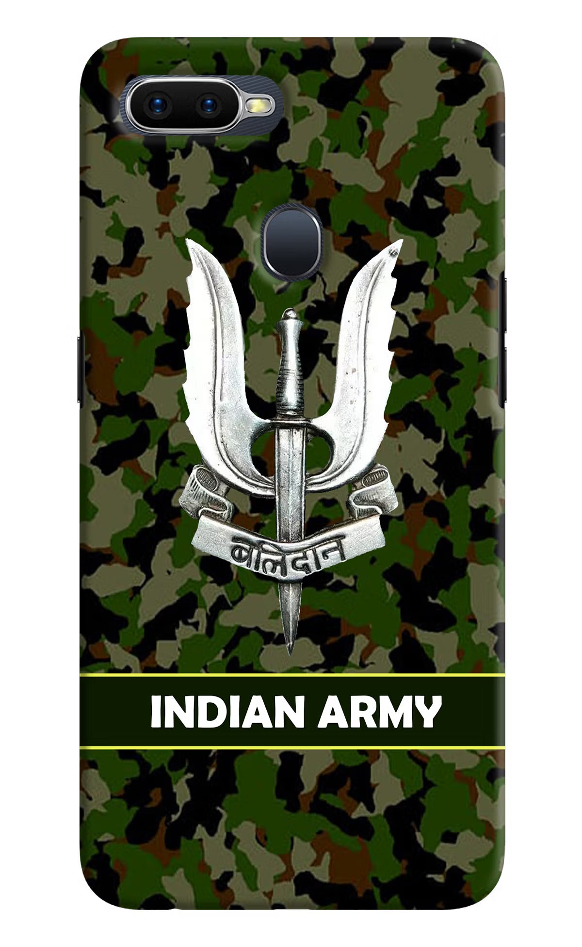 Balidan Indian Logo Oppo F9/F9 Pro Hard Case Back Cover by Casekaro