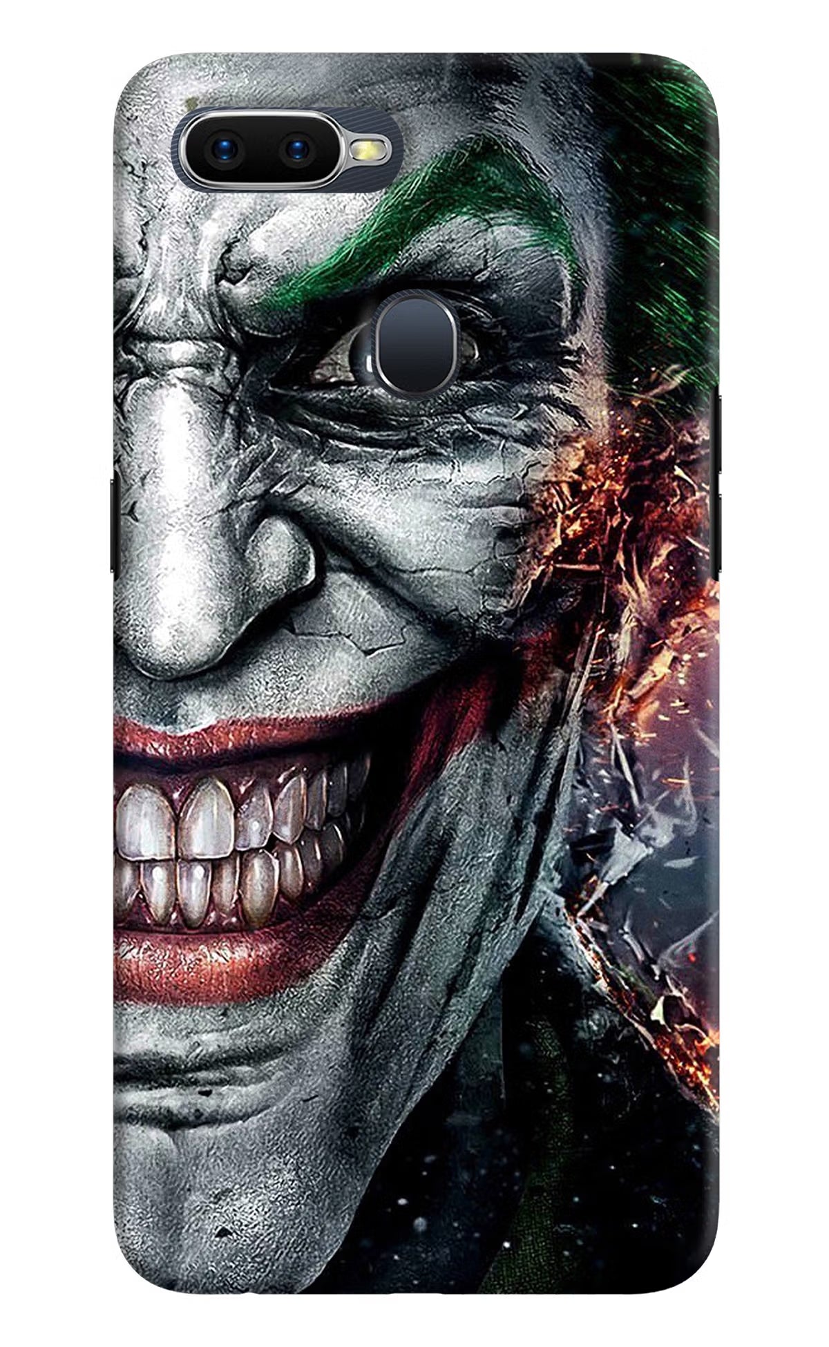 Joker Cam Oppo F9/F9 Pro Hard Case Back Cover by Casekaro