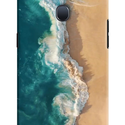 Ocean Beach Oppo F9/F9 Pro Hard Case Back Cover by Casekaro
