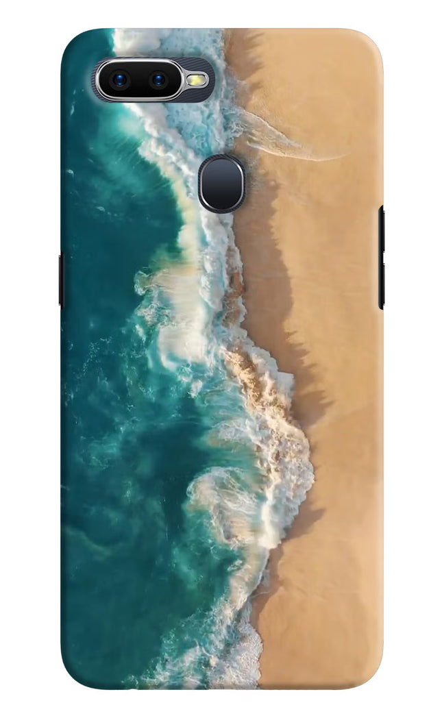Ocean Beach Oppo F9/F9 Pro Hard Case Back Cover by Casekaro