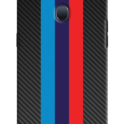 BMW Stripes Pattern Oppo F9/F9 Pro Hard Case Back Cover by Casekaro