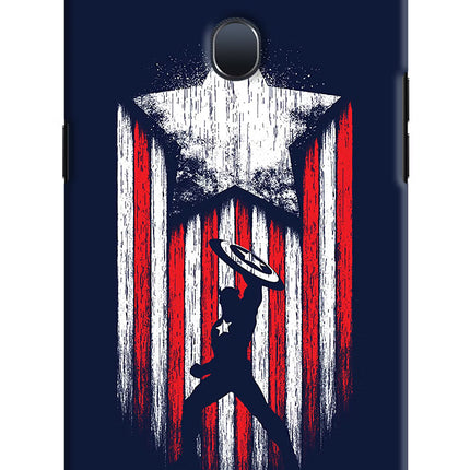 Captain America Marvel Art Oppo F9/F9 Pro Hard Case Back Cover by Casekaro